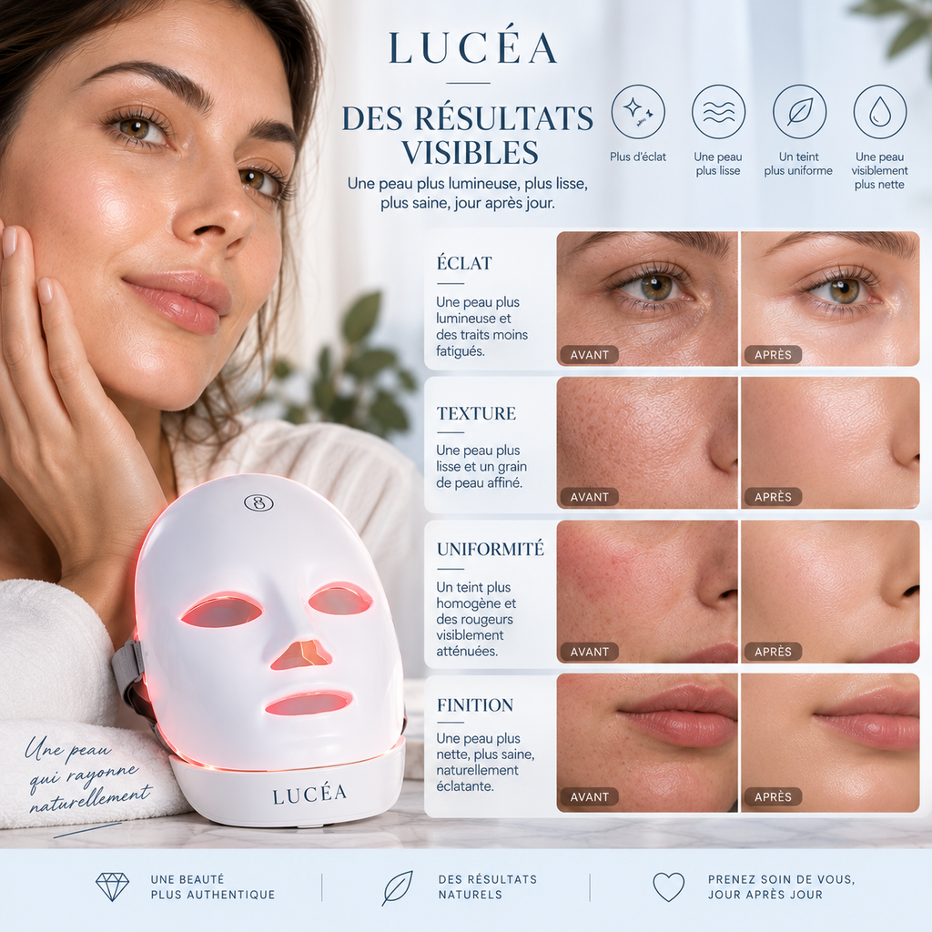 Masque LED — LUCÉA